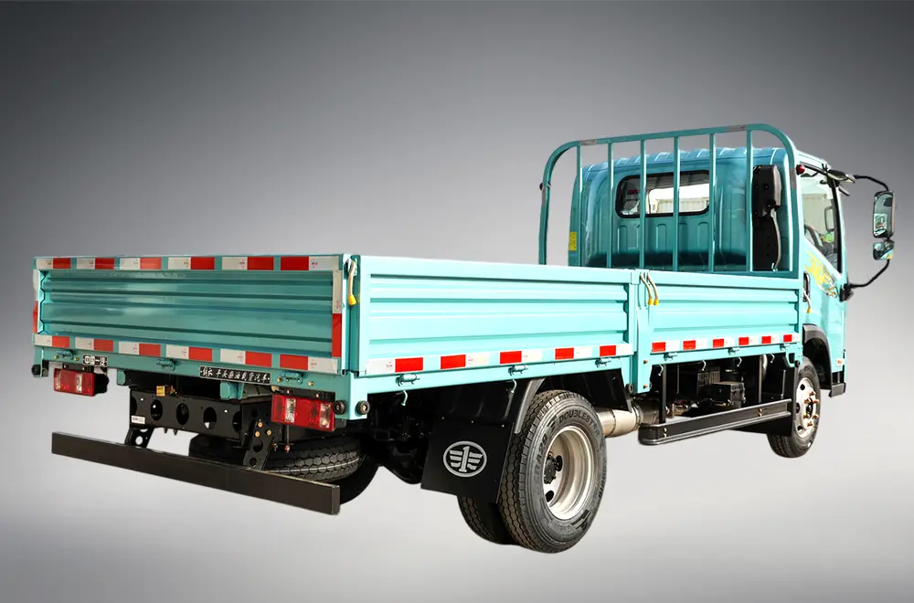 Faw J6f Single-Row Flatbed Light Truck-4
