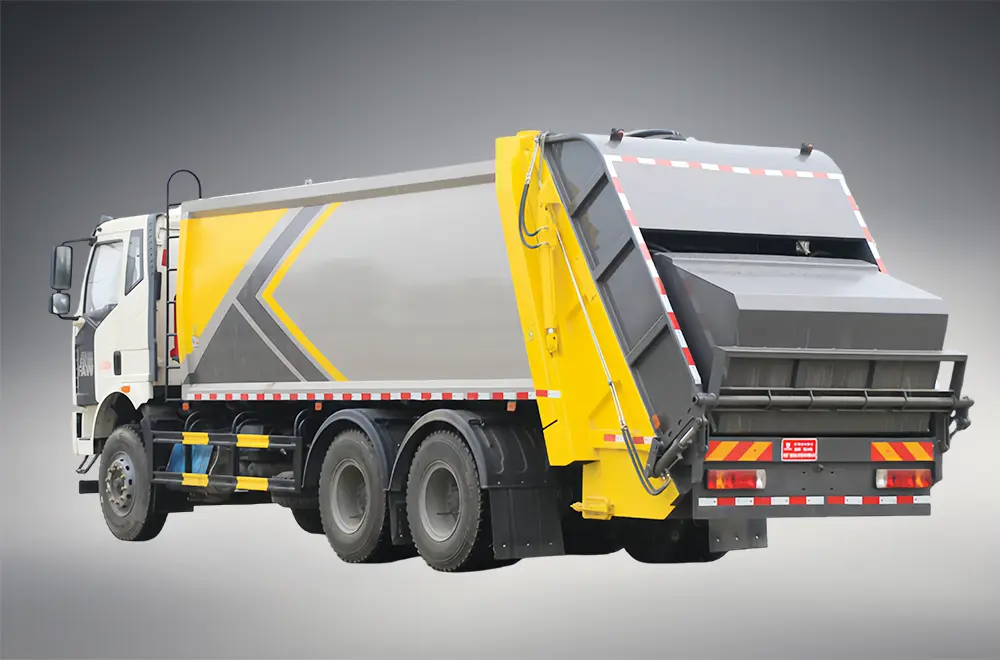 China Faw Garbage Compactor Truck (5)