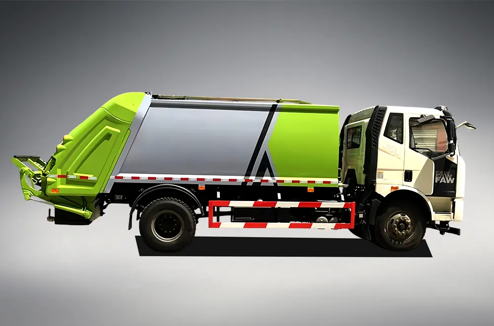 China Faw J6L Waste Collection Truck (2)