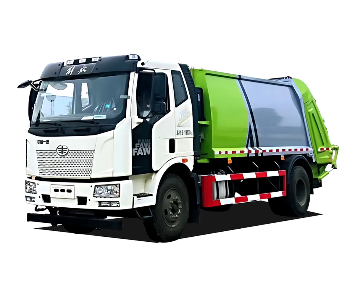 China Faw J6L Waste Collection Truck (5)