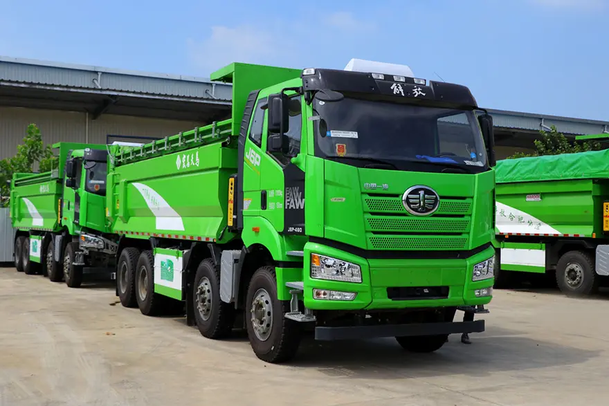 FAW J6P 8X4 Dump Truck-3