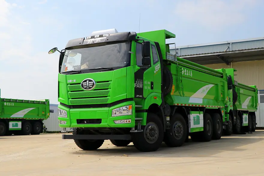 FAW J6P 8X4 Dump Truck-4