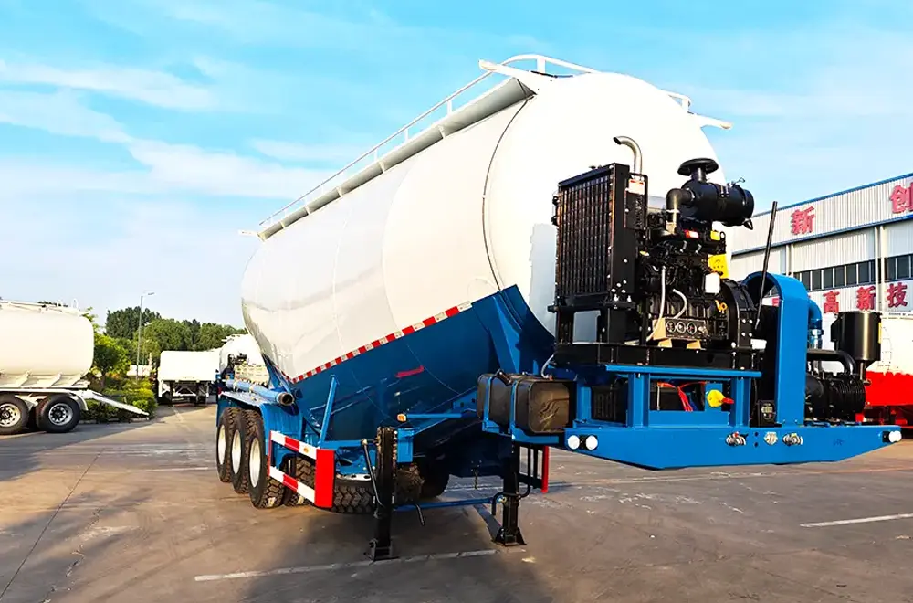 Faw Bulk Cement Tank Trailer (2)