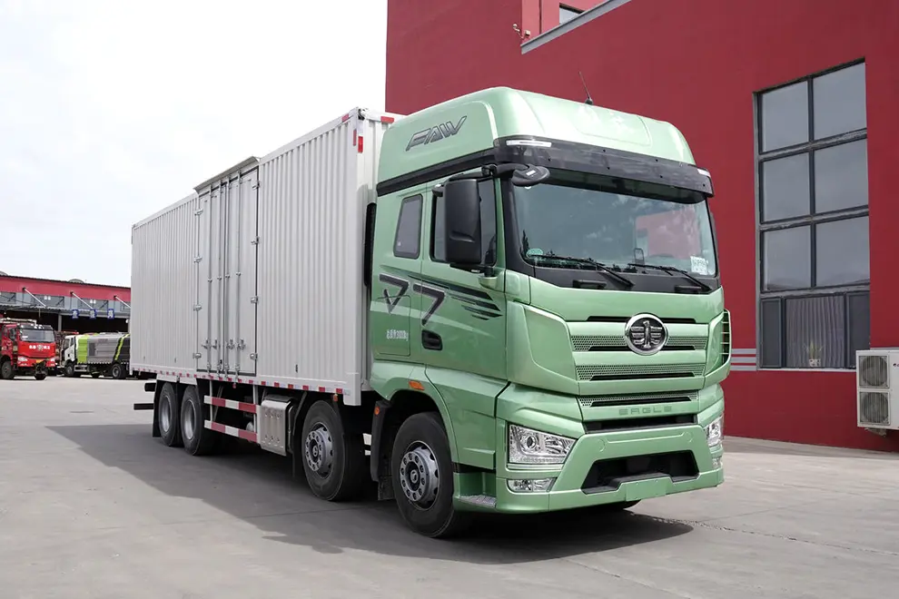 Faw J7 8X4 Cargo Truck-4
