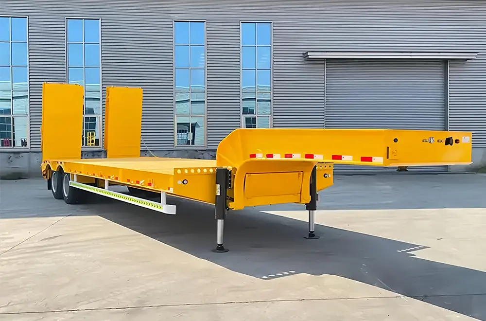 Faw Jiefang Lowbed Semi Trailer (3)