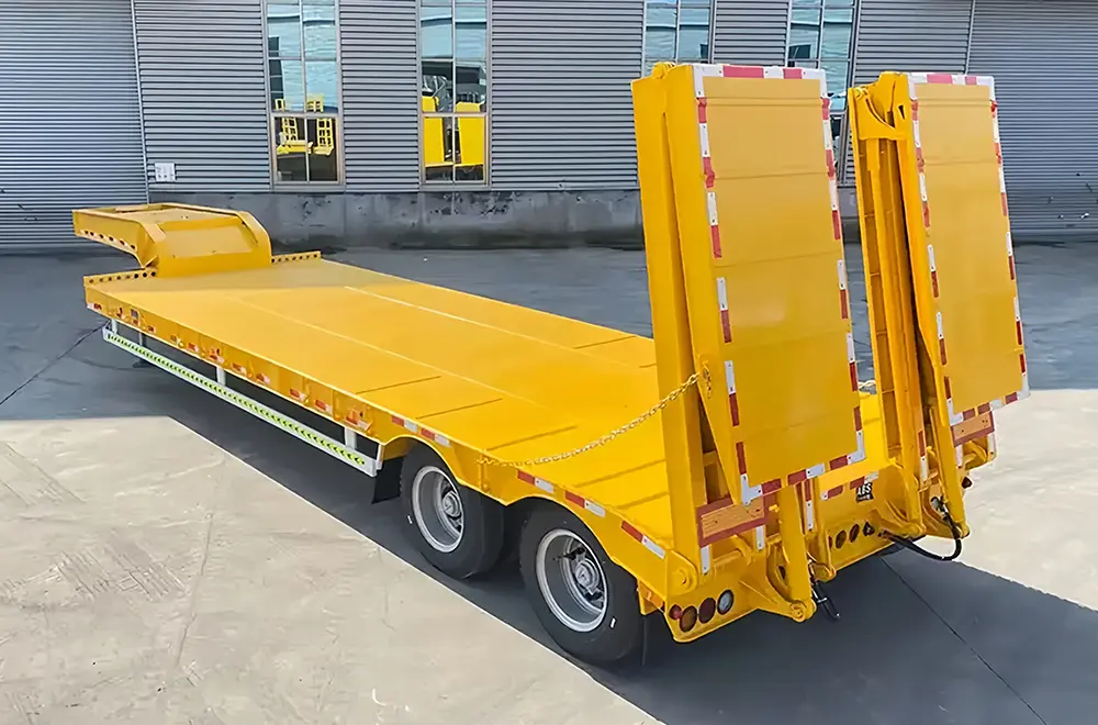 Faw Jiefang Lowbed Semi Trailer (4)