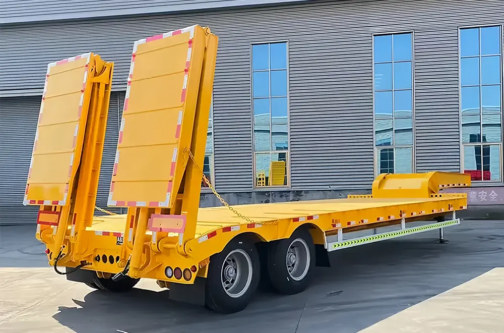Faw Jiefang Lowbed Semi Trailer (5)