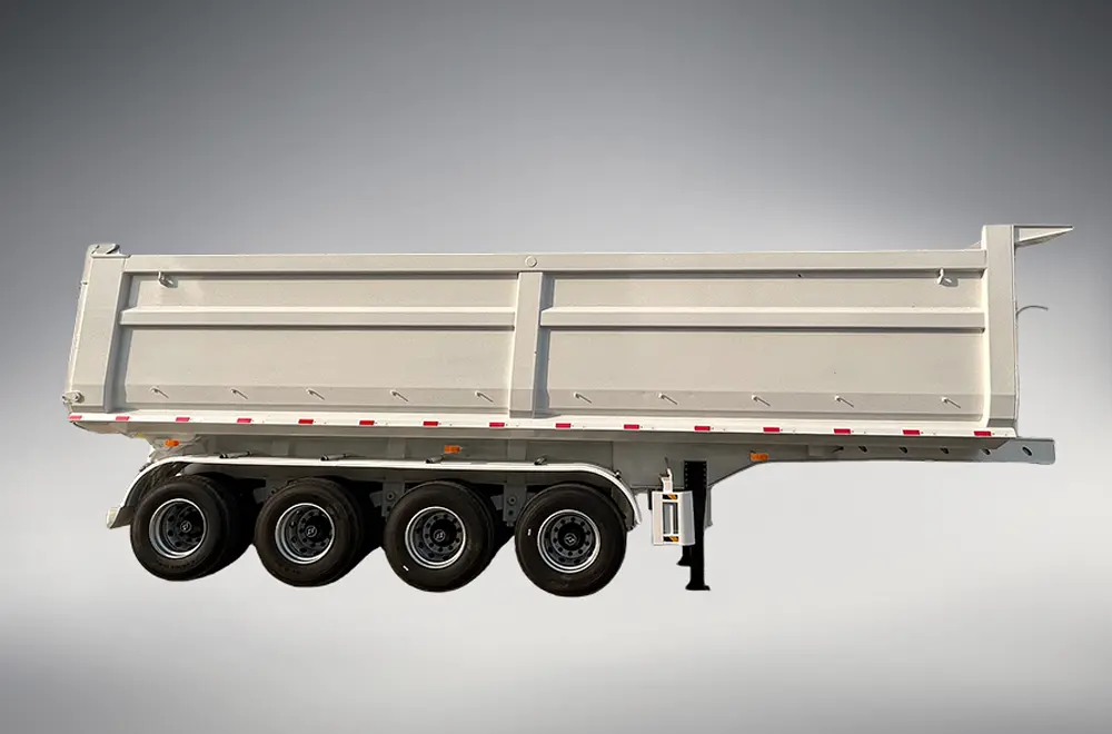 Faw Jiefang Rear Dump Semi Trailer (1)
