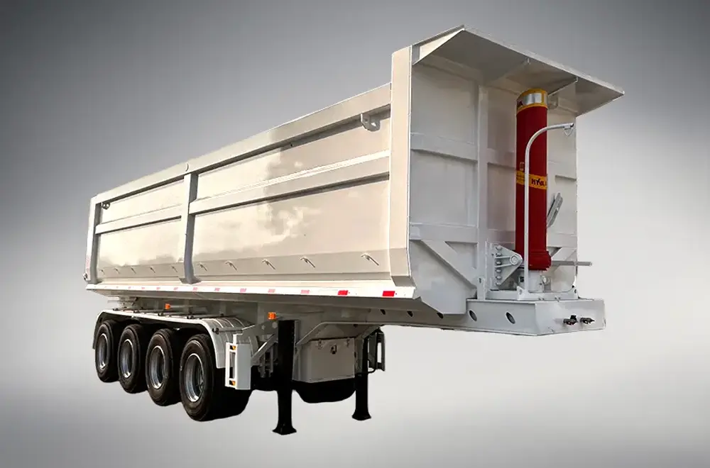 Faw Jiefang Rear Dump Semi Trailer (3)