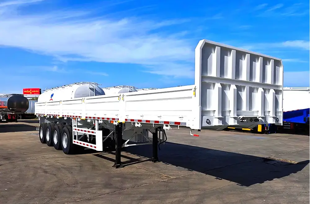 Faw Jiefang Side Wall Semi Trailer (3)