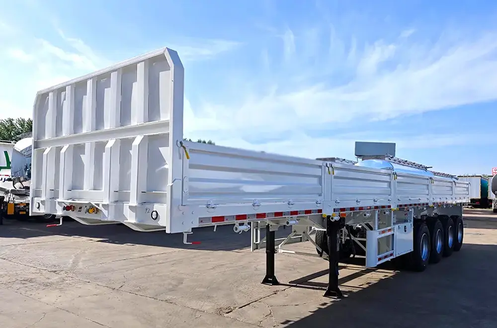 Faw Jiefang Side Wall Semi Trailer (4)