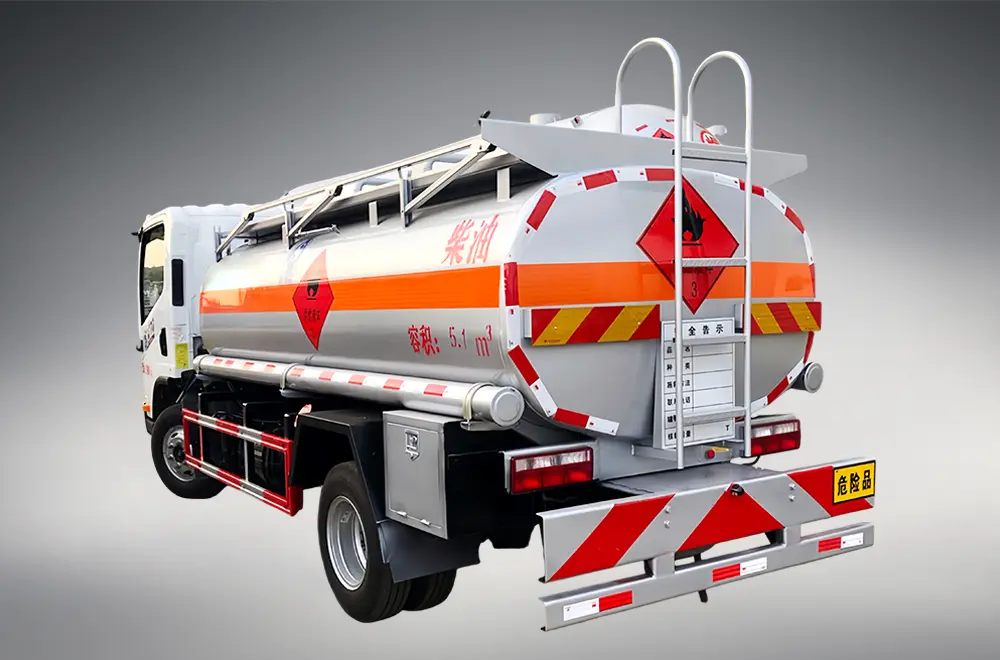 Faw Jiefang Tiger V Fuel Tank Truck (2)
