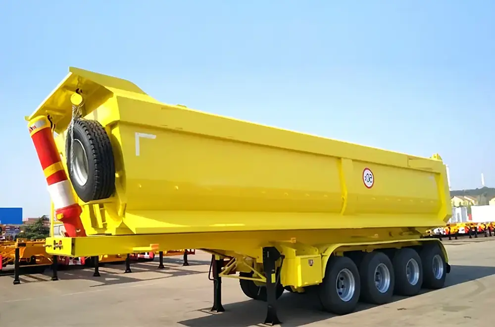 Faw Jiefang Tipper Semi Trailer (2)