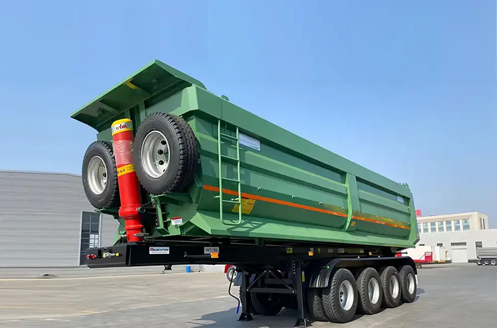 Faw Jiefang Tipper Semi Trailer (4)