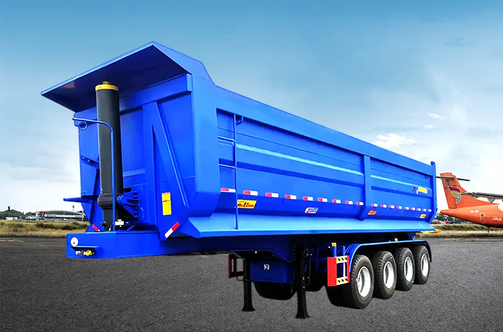 Faw Jiefang Tipper Semi Trailer