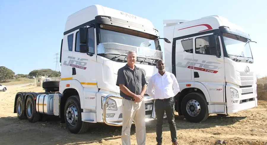 Fawtrucks african customer A growing fleet for a growing future