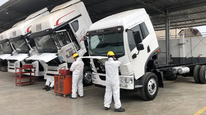 faw trucks Service-1