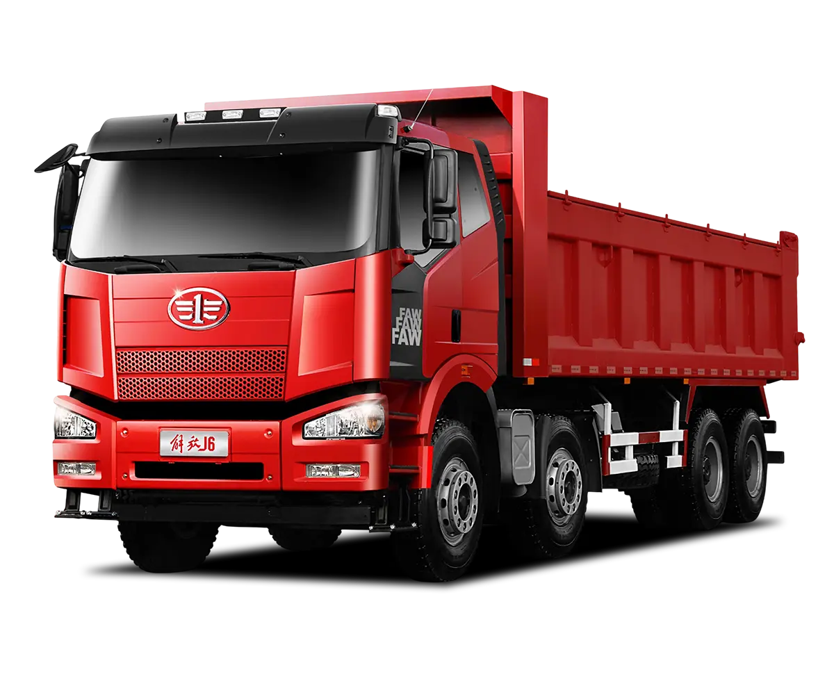 FAW J6 8×4 Dump Truck-1