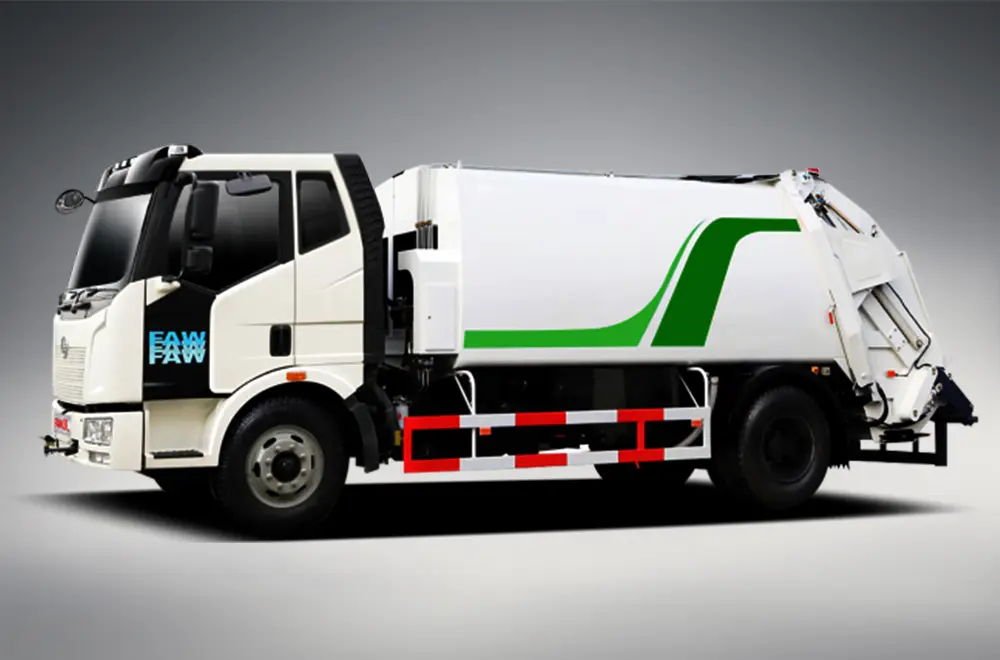FAW J6l Garbage 4X2 Truck (3)