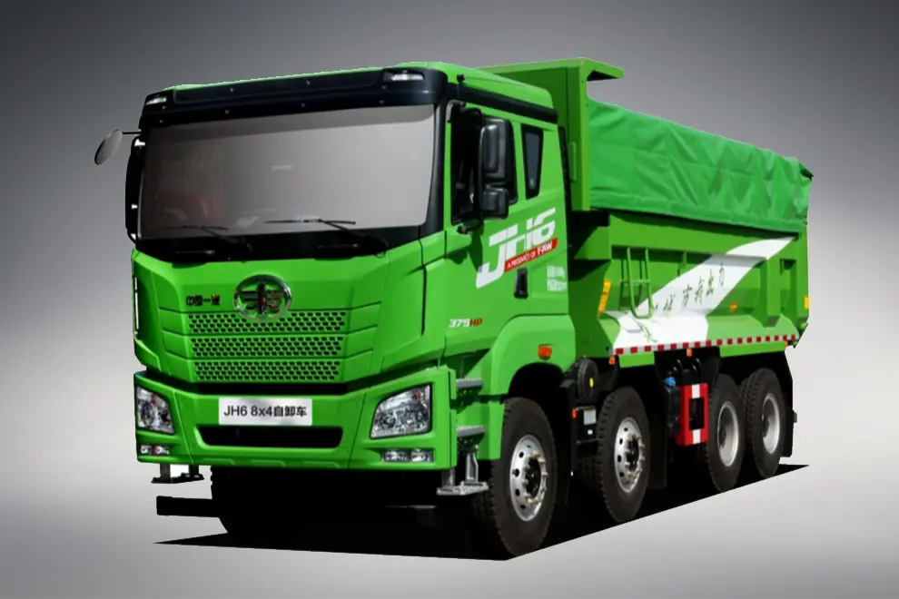 Faw Jiefang JH6 8×4 Dump Truck (2)
