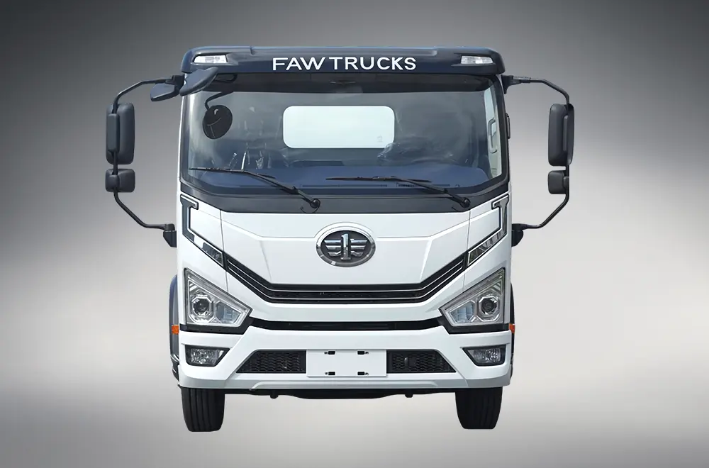 Faw Tiger V Cargo Truck (2)