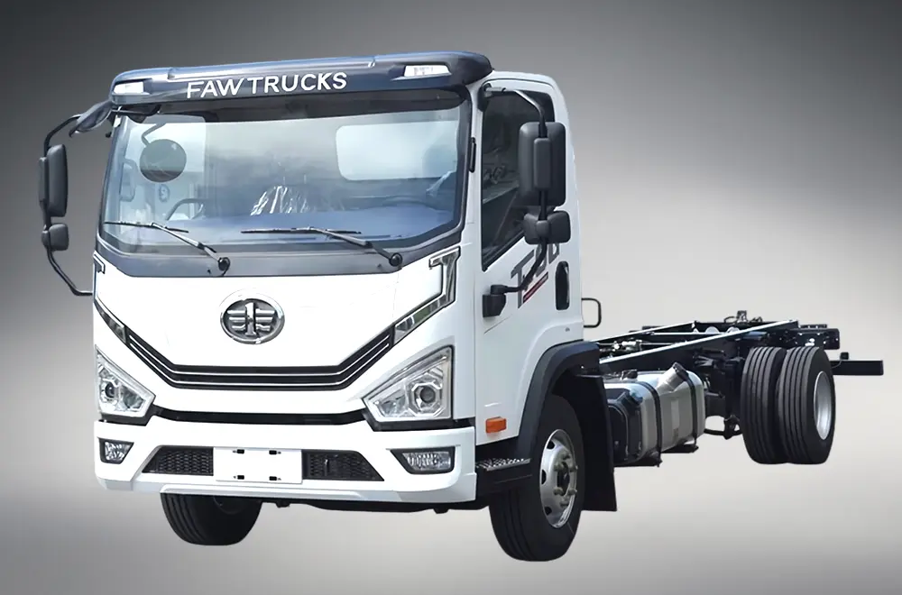 Faw Tiger V Cargo Truck (3)