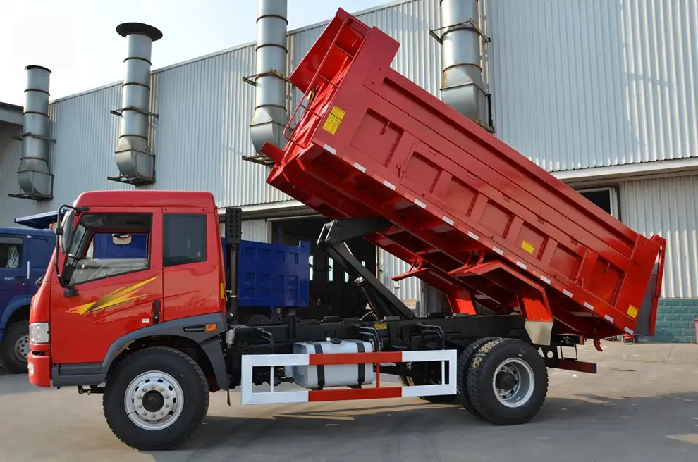 faw mini dump truck-4
