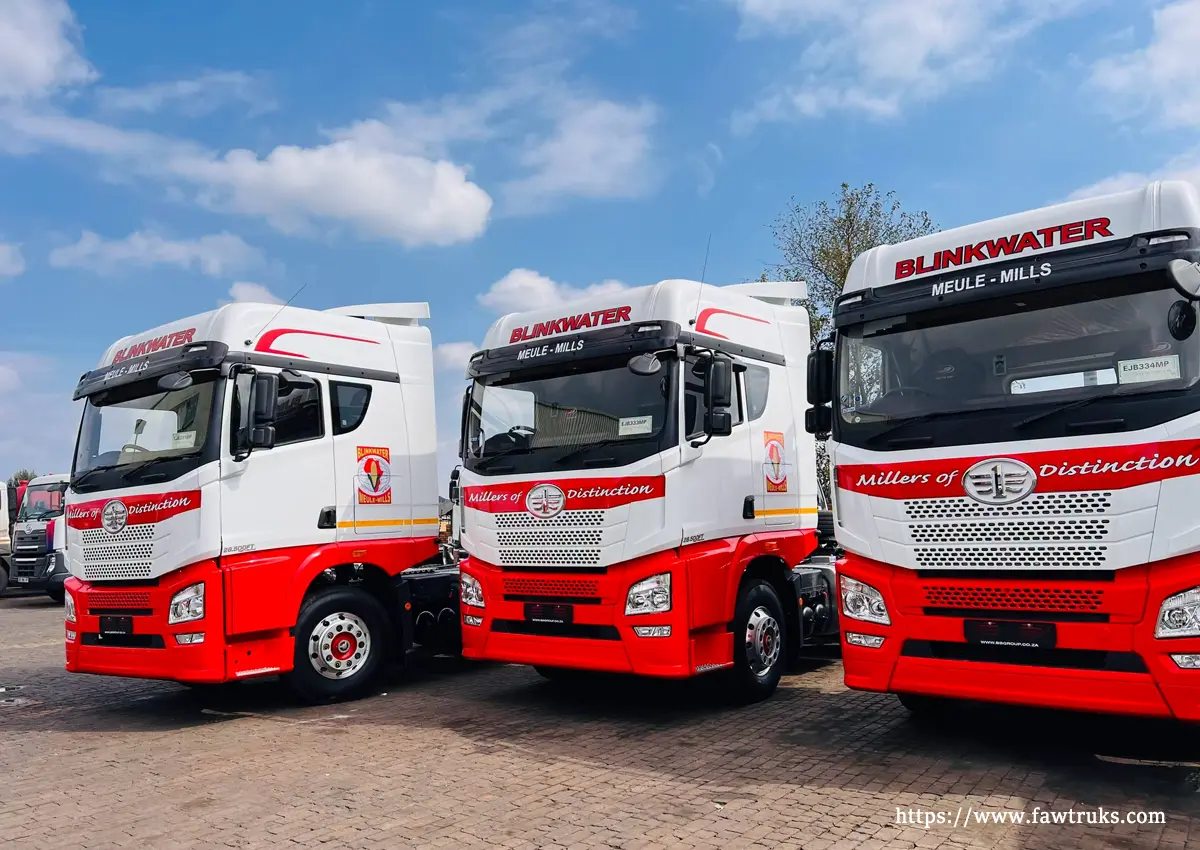 FAW 6x4 tractor head truck in Accra, Ghana