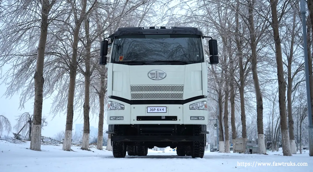 FAW 6x4 tractor head truck in Accra, Ghana