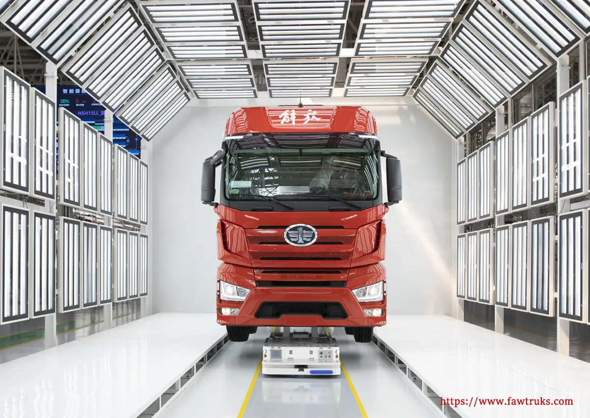 FAW 6x4 tractor head truck in Accra, Ghana
