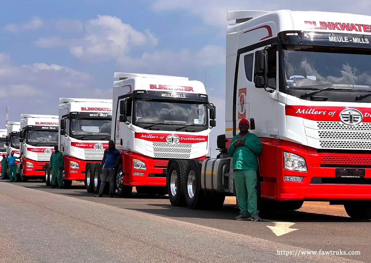 FAW trucks Ghana – heavy-duty FAW J6P truck for sale in Accra, Ghana
