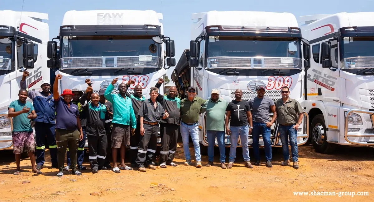 FAW trucks Ghana – heavy-duty FAW J6P truck for sale in Accra, Ghana