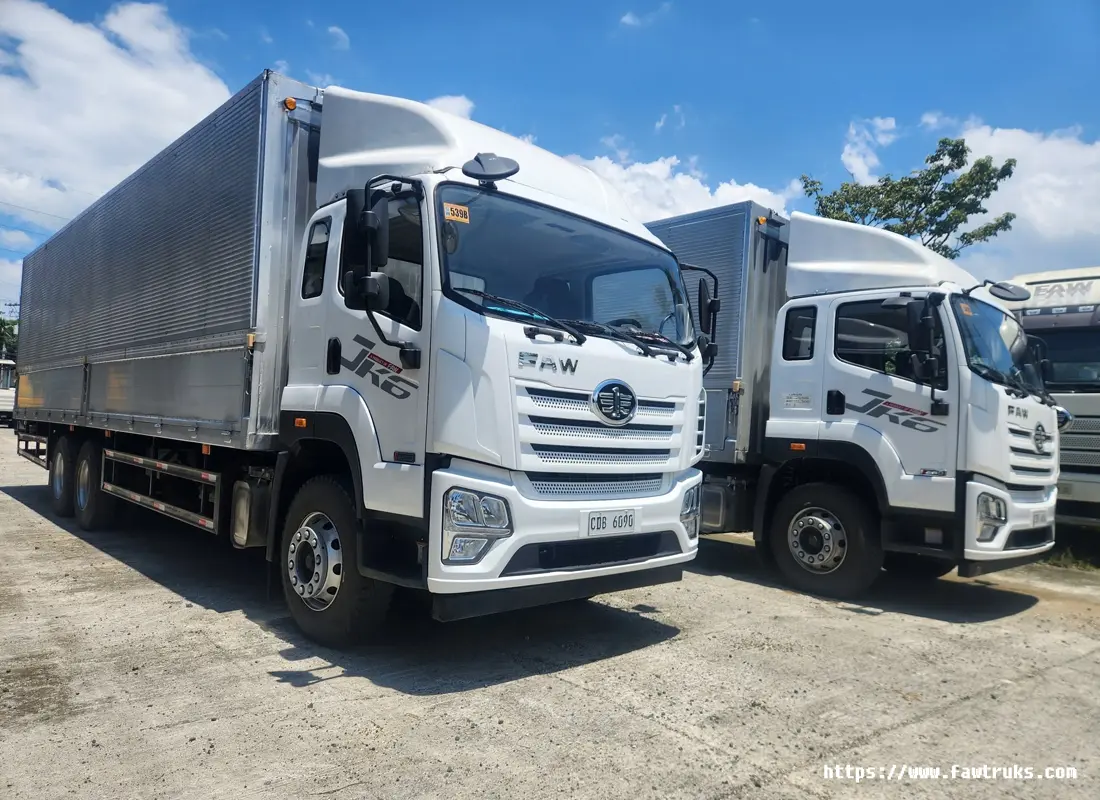 FAW JK6 con Caja Seca – Camión Mediano para Distribución Regional
