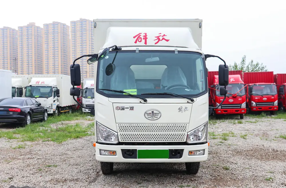 FAW J6F Pure Electric Light-Duty Van Truck | Zero-Emission Cargo Delivery